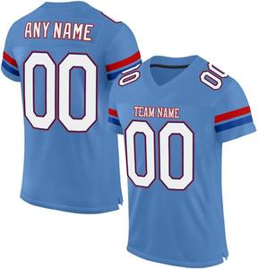 Conjuntos de Camisetas de Fútbol de Equipo OEM del Fabricante 2026, Tela 100% Poliéster de Secado Rápido, Impresión por Transferencia de Calor, Protección UV, Personalizadas - Product Image 1