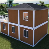 Livraison rapide Taille 3X8M Acier Flat Pack Immeuble Préfabriqué