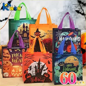 1-60 bolsas de regalo reutilizables para dulces de Halloween - Product Image 1