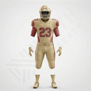 Uniforme de Fútbol Americano de Alta Calidad al por Mayor, Jersey de Compresión para Hombre, Pantalones Cortos Transpirables Sublimados, Ropa Deportiva Juvenil de Alto Rendimiento - Product Image 1