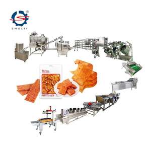 Nouvelle machine de production automatique de snacks épicés en bandelettes, nourriture soufflée, avec acier inoxydable 304, haute productivité et grande capacité - Product Image 1