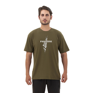 Venta al por mayor de camisetas personalizadas de Veliko Sports Pure Cotton Palestina Print manga corta personalizado Print Ideal Para climas cálidos - Product Image 2