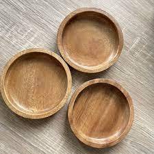 Promotion d'usine dessous de verre en bois Offre Spéciale vaisselle dessous de verre en bois d'acacia sous-verres en bois - Product Image 3