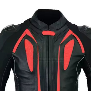 High Performance One Piece Motorcycle Suit With <b>Back</b> <b>Protector</b> And Airflow Design For Speed Racing - Product Image 4