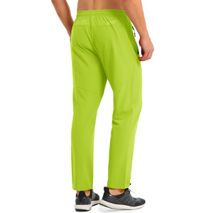 Pantalones Deportivos de Punto para Hombre con Bolsillo y Cordón, Pantalones Deportivos para Entrenamiento, Atletismo, Correr, Gimnasio, Negros - Product Image 3