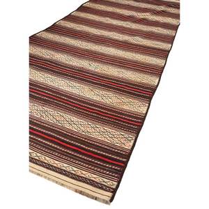 Nayaab Gold Flat Weaves Wool Persian <b>Carpet</b> Traditional Striped Jute Rug for Home Soft and Classic for Teens-Paem-877 - Product Image 2