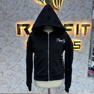 Logo personnalisé de marque privée imprimé numérique 100% coton hiver sweat à capuche zippé fabriqué en usine pas cher prix sweats à capuche unisexe - Product Image 1