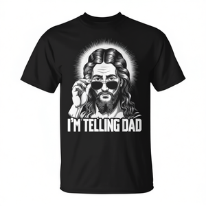 Camiseta promocional 'Estoy diciendo a papá que Jesús' - Product Image 2