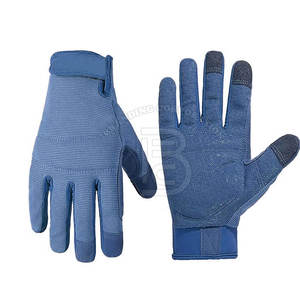 Guantes de Trabajo de Cuero Vacuno para Hombre, Precio de Fábrica, Guantes de Seguridad Industriales para la Construcción - Product Image 2