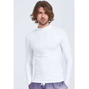 T-shirt de compression anti-éruption cutanée pour homme, séchage rapide, MMA et entraînement physique, haut de sport personnalisé en gros 2026 - Product Image 4