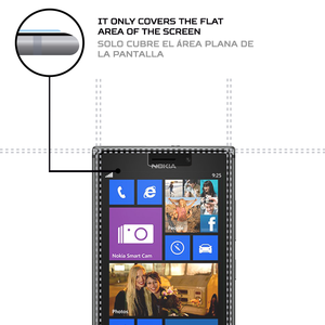 ANTISHOCK สำหรับโนเกีย ลูเมีย 925 ฟิล์มกันรอยหน้าจอ อุปกรณ์เสริมระดับพรีเมียมเพื่อความปลอดภัยของมือถือที่ดียิ่งขึ้น - Product Image 3