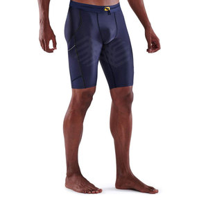 Pantalones cortos de compresión para gimnasio de alta calidad, transpirables, ecológicos, de estilo informal, antiarrugas, hechos en Pakistán - Product Image 2