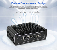 Mini PC Industrial Barebones Sin Ventilador, Core I3, DDR4, Doble Núcleo, SSD, Red, Nuevo