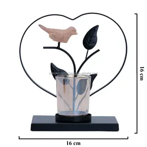 Bougeoir en métal noir de luxe pour la décoration intérieure moderne, support à bougie pour les activités religieuses de Noël, fabrication sur mesure, Zahid Exports - Product Image 4