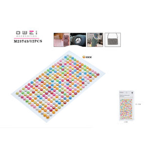 สติกเกอร์เพชรตกแต่งสีสันสดใสขนาดเล็ก - Product Image 1