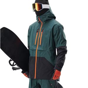 Chaqueta de Esquí Deportiva Impermeable y Cortavientos de Diseño Personalizado para Hombre, de Alta Calidad, Secado Rápido, Transpirable, Talla Grande - Product Image 1