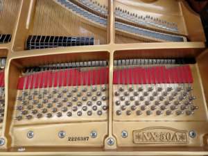 Piano de cola Kawai NX-50A en excelente estado, entrega rápida, acabado original elegante, teclas suaves, segunda mano, NX-50 NX50 - Product Image 3