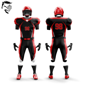 Vente en gros de maillots design personnalisés à bas prix 100% uniformes de football américain pour jeunes de haute qualité - Product Image 1