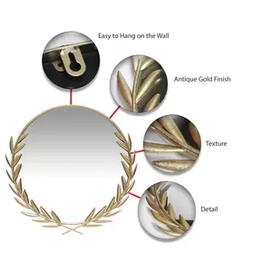 Espejo decorativo de pared de diseño único personalizado - Product Image 4