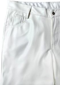 Pantalon en cuir pour homme, grande taille, respirant, léger, de qualité supérieure, vente en gros - Product Image 3