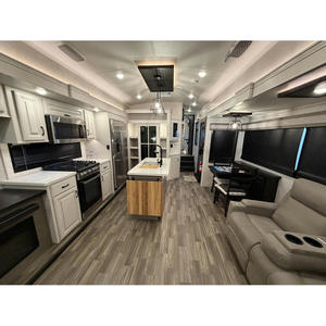 Remolque de Viaje Usado en Tendencia 2024 North Point 387FBTS Negro 42' 1" con 3 Deslizamientos, Capacidad para 8 Personas, Calentador de 40000 BTU - Product Image 6