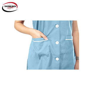 Nouveau Style personnel médical uniforme unisexe hôpital vêtements pour hommes Polyester mode conceptions gommage uniforme en toile - Product Image 3