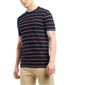 Camiseta de Cuello Redondo de Jersey Casual de Alta Calidad, 100% Algodón, Fabricada en Bangladesh, con Logotipo Personalizado, Corte Regular, Manga Corta, Impresión Serigráfica - Product Image 3