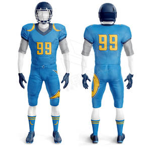 2025 OEM Sublimated American Football Jersey Custom Uniform Practice Kit for School Youth and Club Teams USA Style Design jersey - Product Image 4