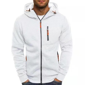 GAF Plain Sport Hoodies Hombres Logotipo personalizado Zip Up Hoodies Fabricante Sudadera con capucha Sudaderas con capucha para hombres Sudaderas con capucha - Product Image 3