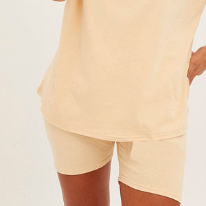 Conjunto de Camiseta y Pantalones Cortos para Mujer, Alta Calidad, Precio Económico, Tela Suave, Conjunto de Camiseta y Pantalones Cortos Holgados para Mujer para Uso Casual - Product Image 6