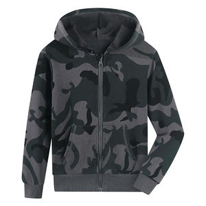 Sudadera con capucha versátil con cremallera, interior suave, tejido ligero y transpirable, corte ergonómico, informal y esencial. - Product Image 1