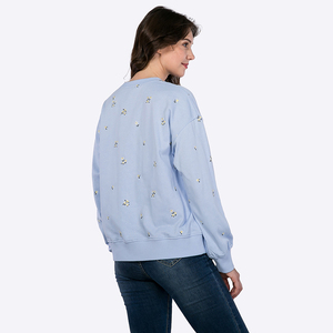 Logotipo personalizado bordado al por mayor de los hombres de invierno sólido Vintage gráfico Streetwear araña de gran tamaño pesado 100% algodón diseñador - Product Image 5