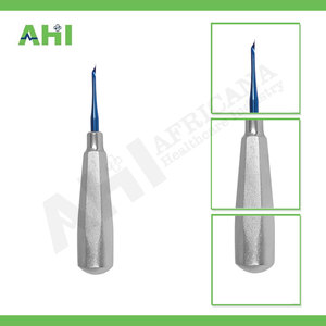 เครื่องมือถอนฟันแบบหมุน ทำจากสแตนเลส พร้อมปลายสีน้ำเงิน ได้รับการรับรองมาตรฐาน CE ระดับ I - Product Image 2