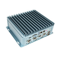 Nuovo Mini PC Industriale Fanless Economico con Processore Intel Core i5, Server Computer Embedded, Firewall Pfsense, DDR4, Router Linux
