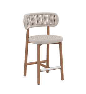 Luxury European Style Modern Wooden Bar <b>Stool</b> High Counter Height for Home Bars <b>Dining</b> Living Room Restaurants Hotels - Product Image 1