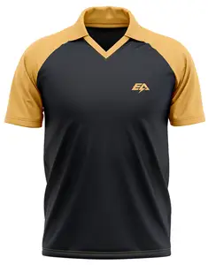 Haute qualité personnalisé 100% Polyester Cricket chemise Sublimation tissu doux vêtements de sport coupe et couture fabrication - Product Image 1