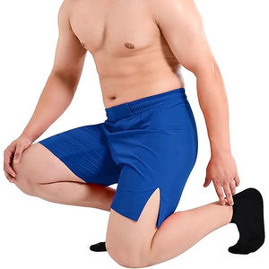 T-shirts de compression personnalisés de haute qualité pour hommes, en polyester sublimé, pour la salle de sport, le fitness, à séchage rapide, ensemble de t-shirts et de shorts - Product Image 3