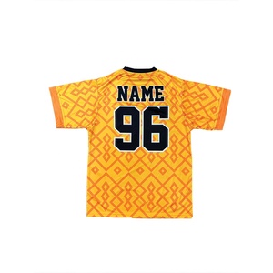 เสื้อฟุตบอลแบบสั่งทำพิเศษ พิมพ์ลายดิจิทัล ผ้าโพลีเอสเตอร์ 100% ระบายอากาศได้ดี แห้งเร็ว สำหรับผู้ใหญ่ ทั้งชายและหญิง ชุดกีฬา - Product Image 4