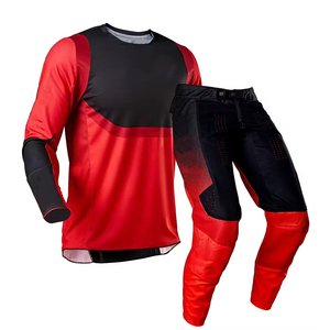 Traje de Motocross Unisex de Manga Larga con Diseño de Estrellas, Personalizado, de Secado Rápido, en Poliéster, para Todas las Temporadas, Ajuste Flexible - Product Image 2