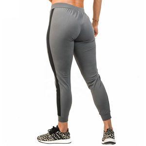 Pantalons de jogging pour femmes en gros, taille haute, cordon de serrage, doux, 100% coton, amples, décontractés, pantalons de sport - Product Image 5