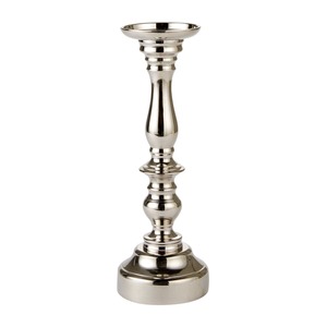 Portavelas de aluminio hecho a mano de primera calidad, soporte de Metal pulido con pilares de vidrio para Decoración de mesa de boda de Navidad - Product Image 5