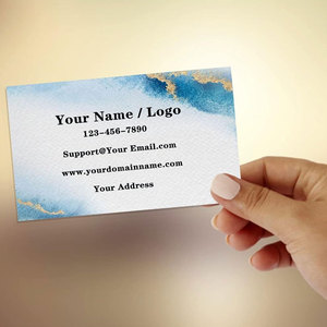 นามบัตรส่วนบุคคลสำหรับการพิมพ์ที่กำหนดเองบนนามบัตรสองด้านขายส่งที่กำหนดเอง - Product Image 4