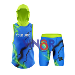 Uniformes Deportivos y de Equipo 7v7 de Poliéster 100% de Alta Calidad OEM, Uniformes Personalizados de Fútbol Americano con Bandera 7V7 - Product Image 3