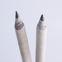 Lápiz Jumbo de Papel Reciclado Ecológico Papermate de 7 Pulgadas, Colorido, No Tóxico, con Opción de Logotipo Personalizado, para Dibujar, Escribir, Oficina, Niños