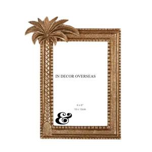 Noir et marron couleur Unique fantaisie Designer Top qualité rotin fait Rectangle forme cadre Photo maison Accents décoratifs fournitures - Product Image 6