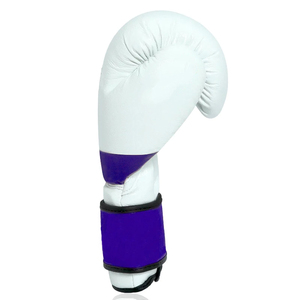 Guantes de Kickboxing Muaythai profesionales de alta calidad, guantes de boxeo de entrenamiento de cuero de vaca con logotipo personalizado para artes marciales - Product Image 3