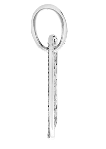 Personalizado 925 Plata Personalizado Hip Hop Colgante Iced Street Diseño de moda Diamante Moissanite Cruz Baguette Aleación fina Christian - Product Image 4