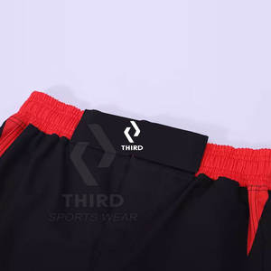 กางเกงขาสั้นมวยปล้ำแบบรัดกล้ามเนื้อพร้อมผ้าซับเหงื่อสำหรับยิมและแมทช์ - Product Image 3