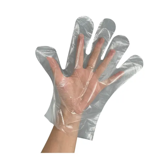 ナイロン手袋透明な手の保護透明で耐久性のある食品業界で使用ベトナム製のカスタマイズされたパッキングメーカー
