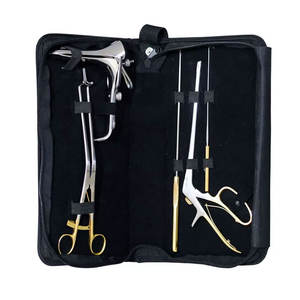 Kapsamlı kolposkop enstrüman seti jinekolojik muayeneler taşınabilir kolposkopi jinekoloji kiti dayanıklı fermuarlı çanta - Product Image 3